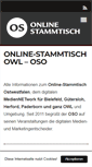 Mobile Screenshot of owl.online-stammtisch.com