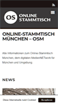 Mobile Screenshot of muenchen.online-stammtisch.com