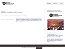 Tablet Screenshot of duesseldorf.online-stammtisch.com